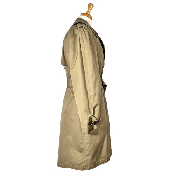 Marshall Field Company Mens‎ Trench Coat Fur Lined 38R - Picture 5 of 11